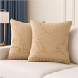 Crafter and Wavers Luxurious Accent  2 Cushion Covers + Inserts in Multi Color