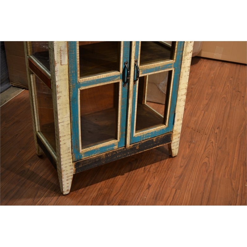 Crafters and Weavers La Boca China Cabinet - 30