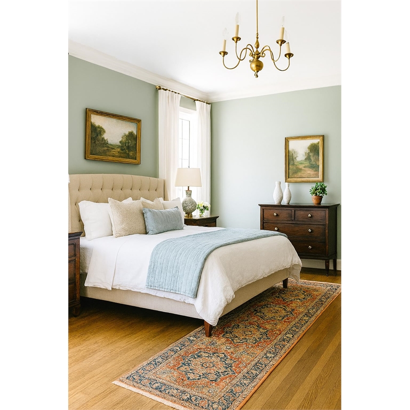 Crafters & Weavers Serapi Soft Washable Non Slip Area Rug (2'7