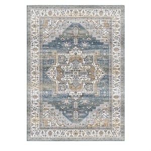 Crafters & Weavers Serapi Soft Washable Non Slip Area Rug (3' x 5')