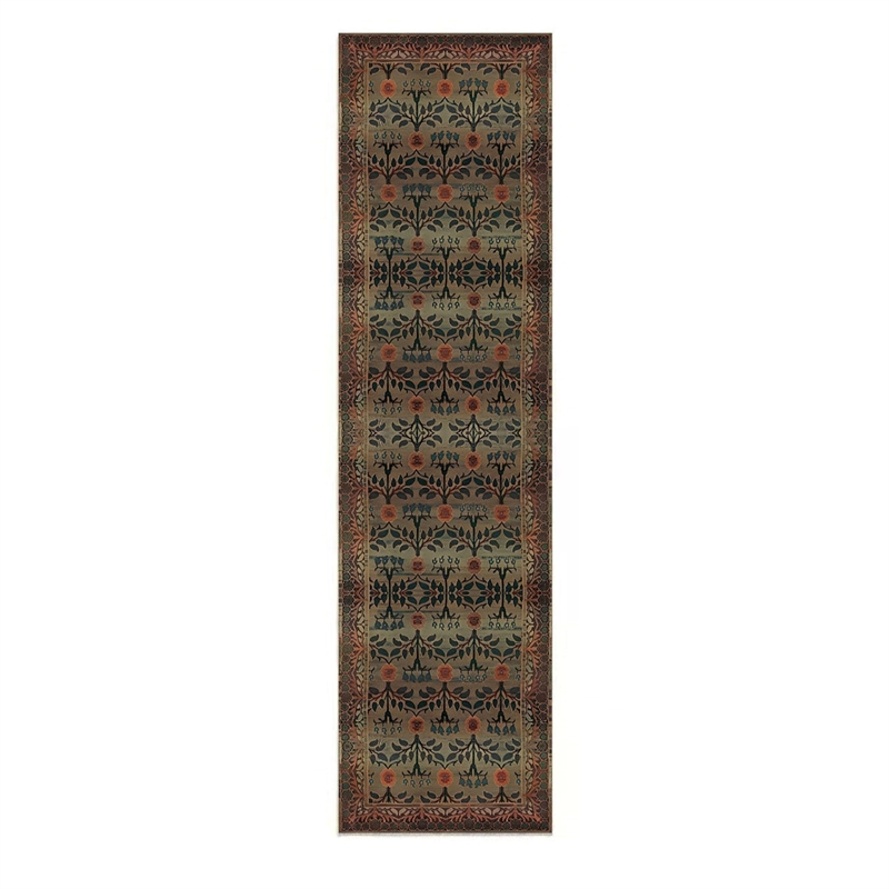 Crafters & Weavers Arts and Crafts Soft Washable Non Slip Area Rug (2'7