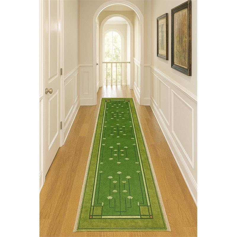 Crafters & Weavers Arts and Crafts Soft Washable Non Slip Area Rug (2'7