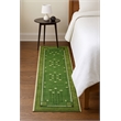 Crafters & Weavers Arts and Crafts Soft Washable Non Slip Area Rug (2'7