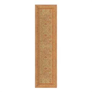 Crafters & Weavers Ushak Soft Washable Non Slip Area Rug (2'7&quot x 9')