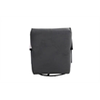 Crafters and Weavers Linea Collection Modern Swivel Arm Chair in Gray