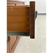 Crafters and Weavers Mission 4 Door 4 Drawer Oak Sideboard - Cherry
