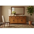 Crafters and Weavers Mission 4 Door 4 Drawer Oak Sideboard - Cherry