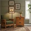Crafters and Weavers Mission Quarter Sawn Oak File Cabinet in Cherry