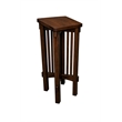 Crafters and Weavers Mission Spindle Side Table / Plant Stand in Walnut