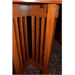 Crafters and Weavers Mission Spindle Side Table / Plant Stand in Walnut