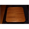 Crafters and Weavers Mission Spindle Side Table / Plant Stand in Walnut