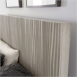 Crafters and Weavers Minerva Modern Platform Queen Bed in Gray
