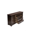 Crafters and Weavers Mission Oak 6-Drawer 62