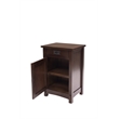 Crafters and Weavers Mission/Arts and Crafts Nightstand in Walnut