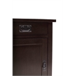 Crafters and Weavers Mission/Arts and Crafts Nightstand in Walnut