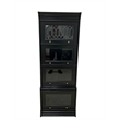 Crafters and Weavers Legacy 4 Stack Barrister Bookcase in Black