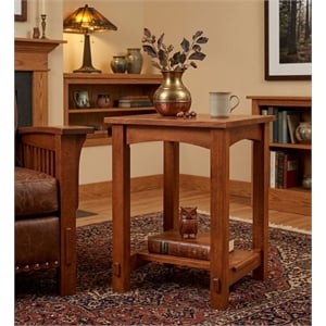 Crafters and Weavers Mission Mortise and Tenon End Table in Michael's Cherry
