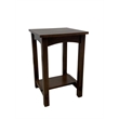 Crafters and Weavers Mission Mortise and Tenon End Table in Walnut