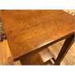 Crafters and Weavers Mission Mortise and Tenon End Table in Walnut