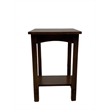 Crafters and Weavers Mission Mortise and Tenon End Table in Walnut