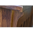 Crafters and Weavers Mission 1 Drawer Crofter End Table in Golden Brown