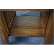 Crafters and Weavers Mission 1 Drawer Crofter End Table in Golden Brown