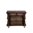 Crafters and Weavers Mission Crofter Style Entry Cabinet in Walnut