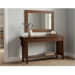 Crafters and Weavers Mission 3 Drawer Crofter Style Console Table in Walnut