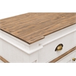 Crafters and Weavers Rustic-Modern Farmhouse Solid Wood Sideboard and Hutch