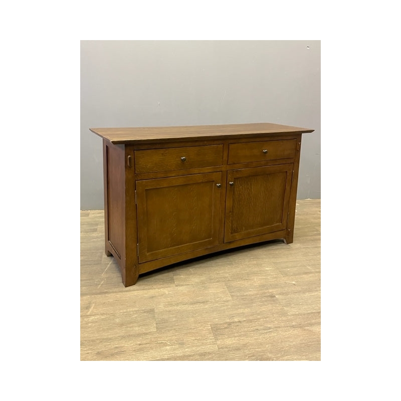 Crafters & Weavers A34 Mission/Arts & Crafts Quarter Sawn Cabinet in Walnut