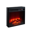 LIVILAND 36 in. Freestanding Electric Fireplace in Gray