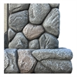 LIVILAND 44 in. Freestanding Electric Fireplace in Cool Gray Stone