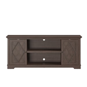 LIVILAND 70&quot Farmhouse TV Stand Console for TVs up to 75 inch - Brown