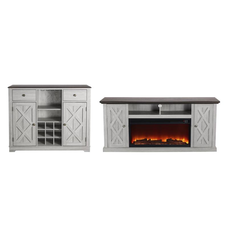 LIVILAND 2-piece Set of 68