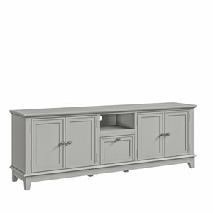 LIVILAND Farmhouse TV Stand for TVs up to 75&quot in Light Gray