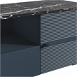 LIVILAND Engineered Wood & Marble TV Stands For TVs Upto 75
