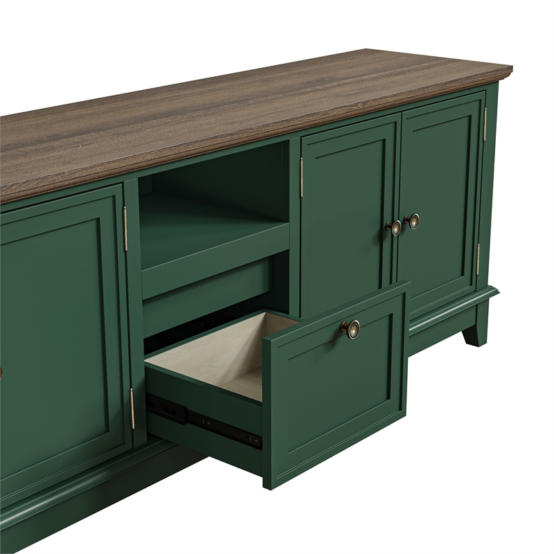 LIVILAND Farmhouse TV Stand for TVs up to 75