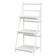 Gallerie Decor Natural Spa Transitional Bamboo Folding Towel Ladder in White