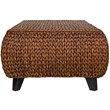 Gallerie Decor Bali Breeze Rectangular Transitional Wood Coffee Table in Gold