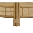 Gallerie Decor Bimini Transitional Rattan Coffee Table in Natural