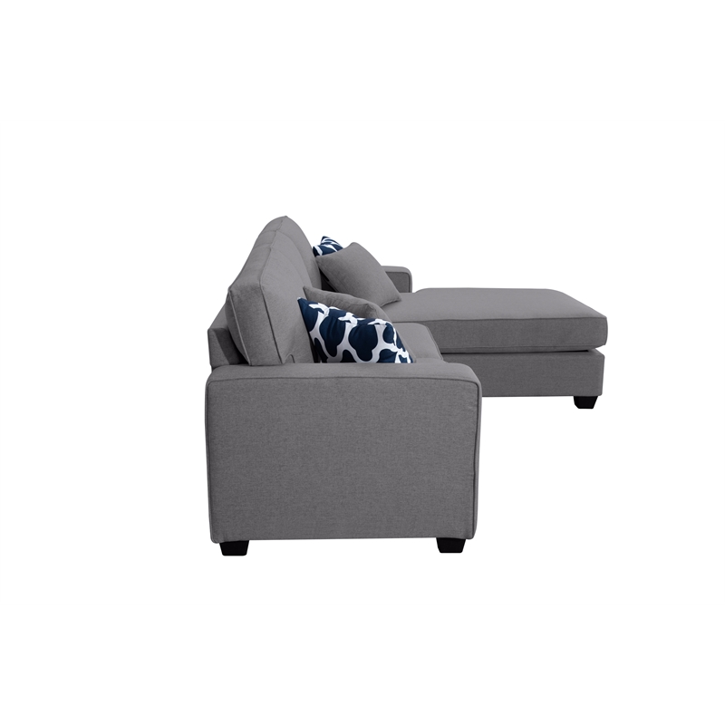 Legend Vansen Fabric Flexible Combination Module Reversible Sectional Sofa