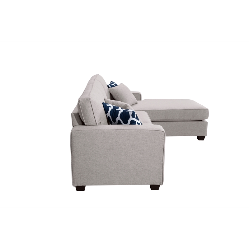 Legend Vansen Fabric Flexible Combination Module Reversible Sectional Sofa