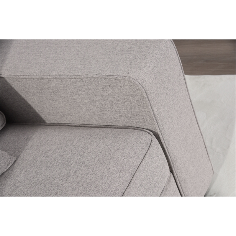 Flexible Combination Modular Sectional Sofa Grey