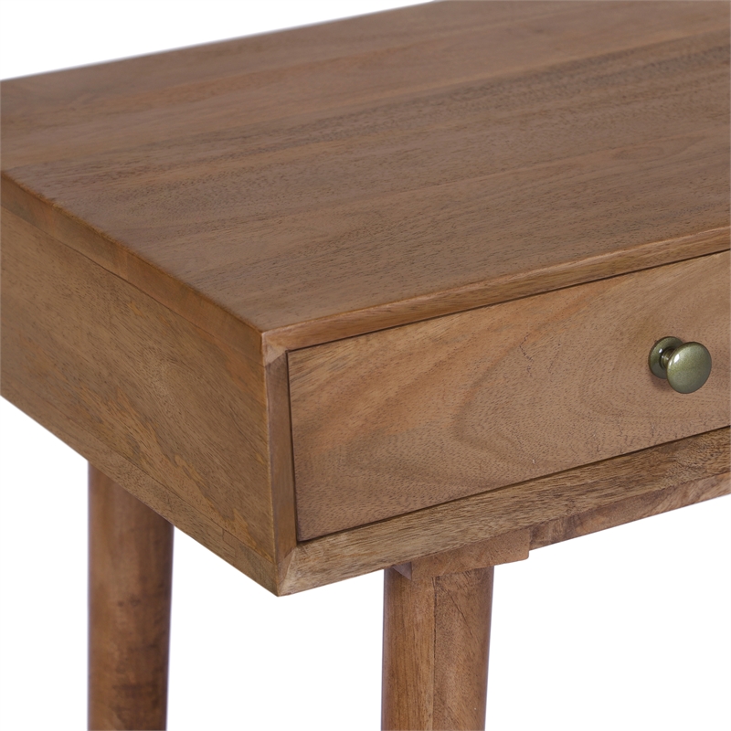 Casartis Living Nordlyn Home Office Desk in Honey Brown