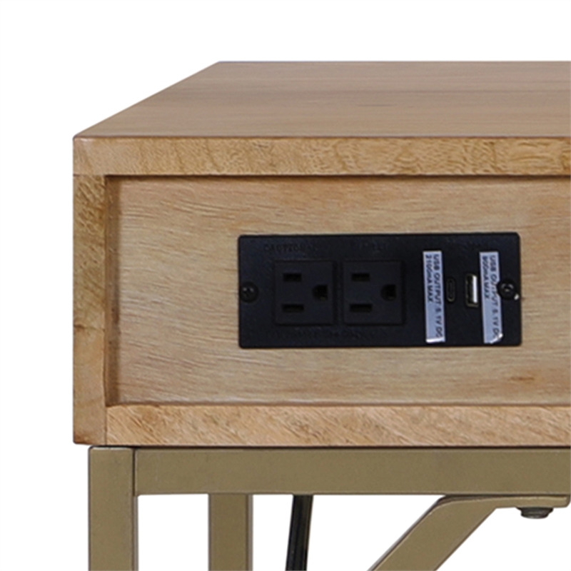 Casartis Living Linden Modular Desk  in Sunshine Finish