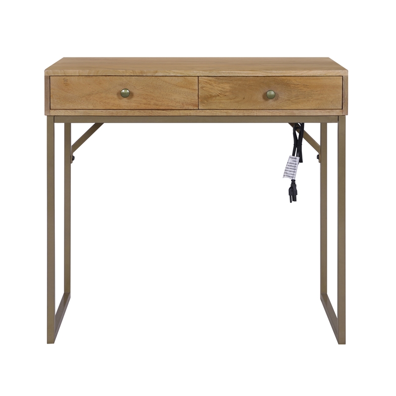 Casartis Living Linden Modular Desk  in Sunshine Finish