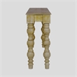 Casartis Living French Country Solid Mango Wood Console Table in Rustic Natural
