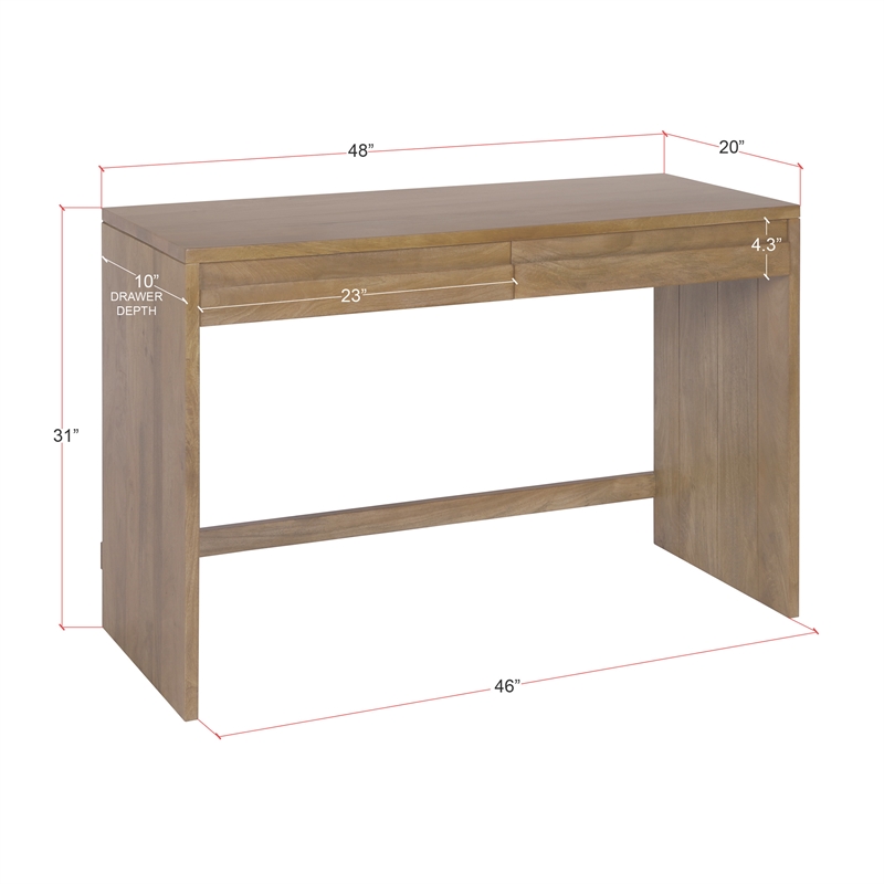 Casartis Living Bennett Modern Solid Wood 48