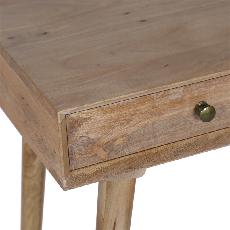 Casartis Living Nordlyn Solid Wood Home Office Desk in Wheatfield
