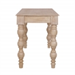 Casartis Living French Country Solid Wood Desk in Rustic Natural